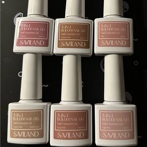 Saviland 5-in-1 Builder Nail Gel Set